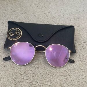 Round pink ray bans